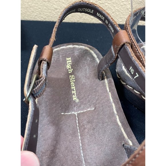 High Sierra Leather Women's Sandals Size 7 - Picture 5 of 8